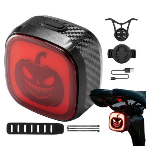 Luces para bicicleta con señales impermeables y detección inteligente para ciclismo y senderismo 6