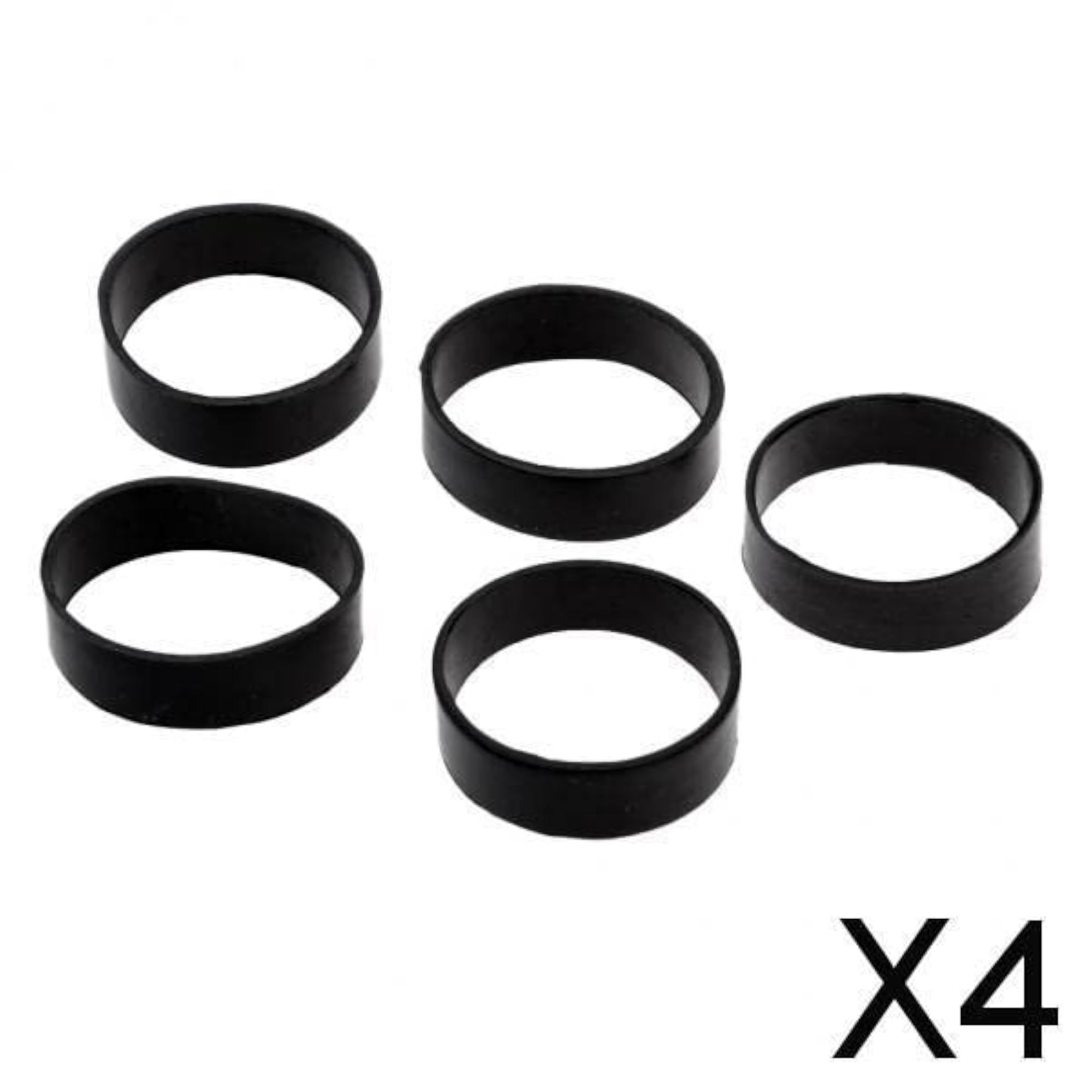 4x5 Rubber Webbing Fixed Rings for Diving Weight Belts