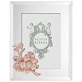 Olivia Riegel Botanica - Marco de fotos (cristal), color dorado