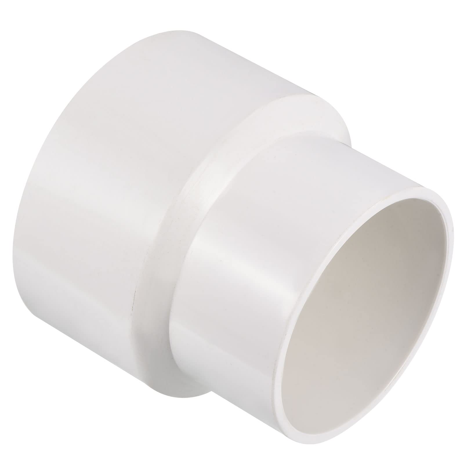 PATIKIL PVC Reductor Tubo Montaje 50x32mm, 3 Paquete Recto Acoplamiento Adaptador Conector, Gris — view 22