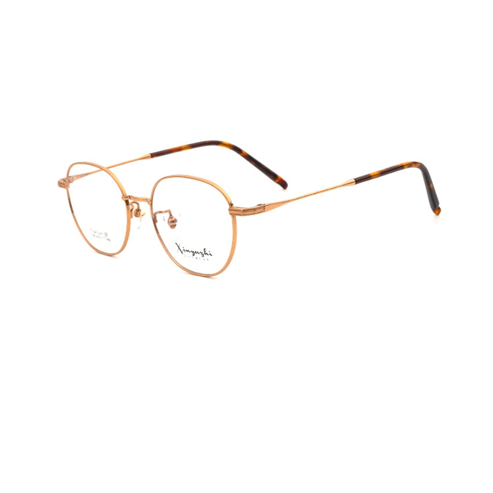 RICCIE Computer-Lesebrille aus Reintitan mit hoher Auflösung Anti-Blaulicht, 1.56 asphärisches Harzglas Augenschutzbrille Dioptrien +1,0 bis +3,0,02,+2.5