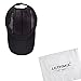 LETHMIK Quick Dry Sports Cap Unisex Sun Hat Summer UV Protection Outdoor Cap Black