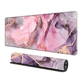 JENCVNL Gaming Mauspad XXL 800 x 300 mm, Großer Mauspad mit genähten Kanten, Nicht rutschender Unterlage, Schreibtischmatte für PC, MacBook,Laptopaa (26)