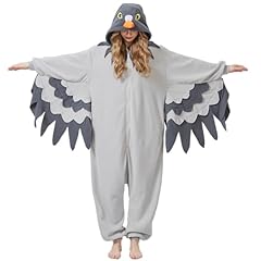 Grey Pigeon Onesie Pajamas