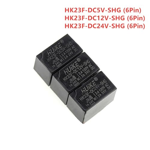Relais électromécanique HK23F 24V miniature 2A pour circuit imprimé - 2