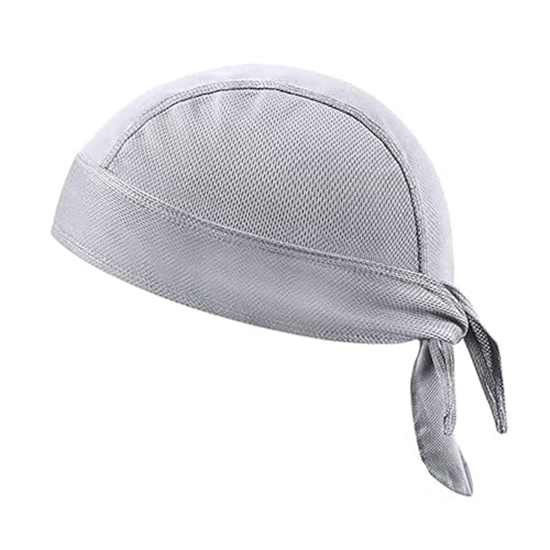 Wayfadacc Bandana transpirable para la cabeza, bufanda, sombrero de moda para ciclismo, bajo cascos, diseño absorbente