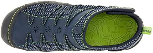 JBU by Jambu Women's Soul Water Ready Sneaker, Navy/Kiwi, 6 | Image 3