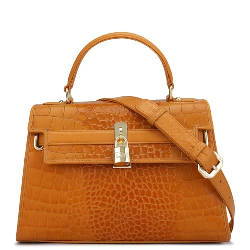 Image of Da Milano Leather Small Satchel