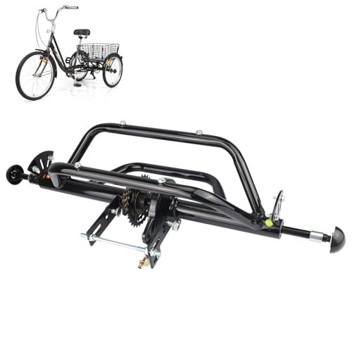 WEEROCK Tricycle Rear Axle Tricycle Conversion Kit 7 Speeds, 5/8Inch Axle(15.8mm) for 20