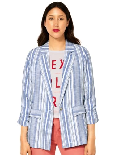 STREET ONE Damen A211597 Blazer, original Blue, 40