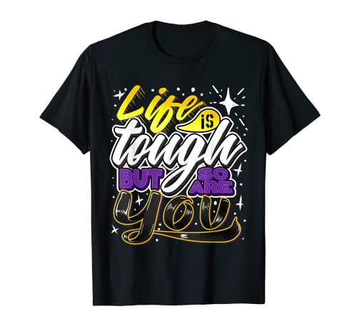 Das Leben ist hart, nicht binär und geschlechtsspezifisch T-Shirt