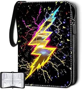 55-Page Card Holder, Compatible with Pokemon Cards, Case Can Store Up to 440 Cards, Card File, Card Case, Trading Card, Trading Card Case, Pokemon Card, File, Card Binder, Trading Card File, Perfect