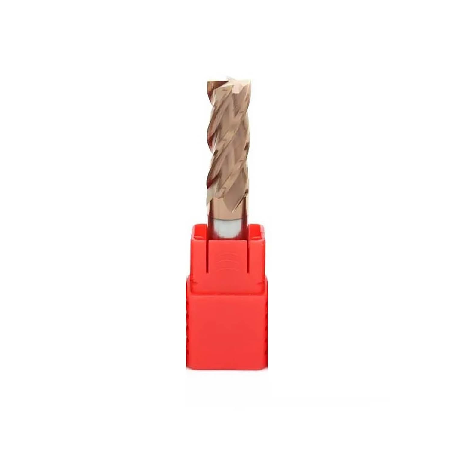 HRC55 Carbide End Mill 4 Flute Milling Cutter Alloy Coating Tungsten Steel Cutting Tool CNC Machine End Mills CNC Router Bits(18X65X18X150)