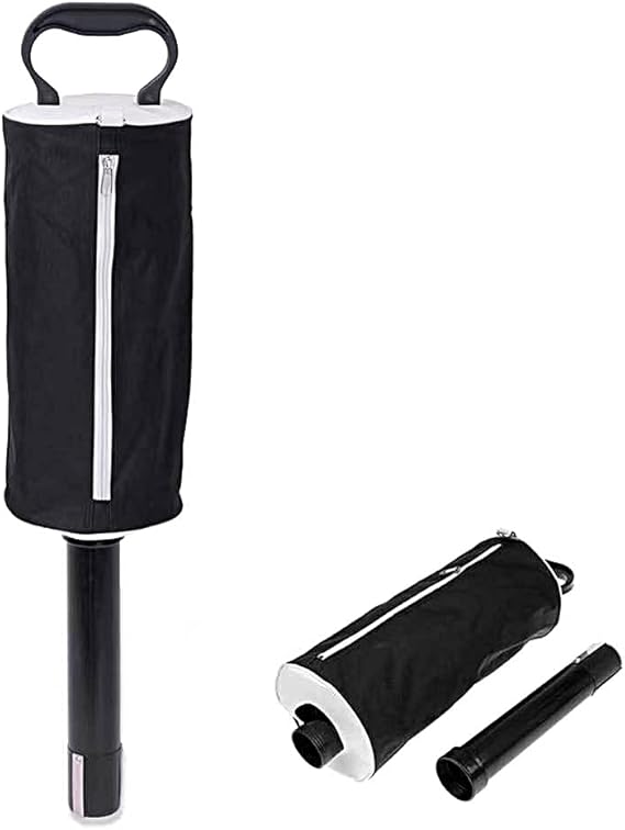 Review RUIGRA Golf Ball Shag Bag, Golf Ball Retriever Portable Golf Pocket Storage with Zipper Golf Ball Pick up Hold up to 70 Balls Easy to Pick-up Ball, Suitable for Golf Club/Course/Game