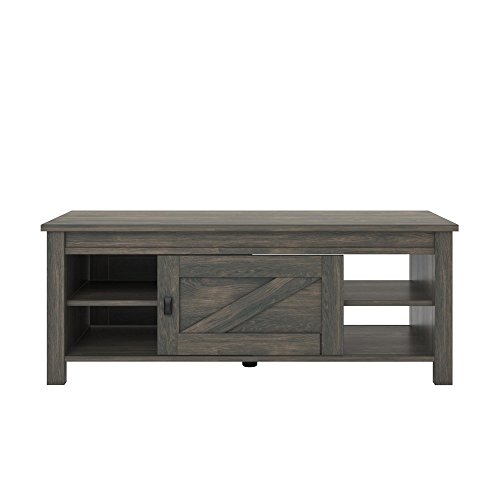 Ameriwood Home Farmington Coffee Table, Rustic Brown - Thumbnail 3