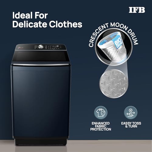 Image of IFB 11 Kg 5 Star with DeepClean Technology, AI Powered, Fully Automatic Top Load Washing Machine (2025 Model, TL111RB2SN, PowerSteam, Inbuilt Heater, 5D Wash, Aqua Energie, Royal Blue)