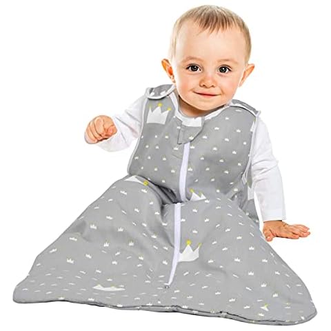 Viedouce Baby Sleeping Bag 2.5 Tog,Cotton Baby Grow Bag, Winter Toddler Sleeping Sack Wearable Blanket, Swaddle Bag for Baby Boys Girls Infant Newborn (3-18 Months,Length: 80 cm) Cover