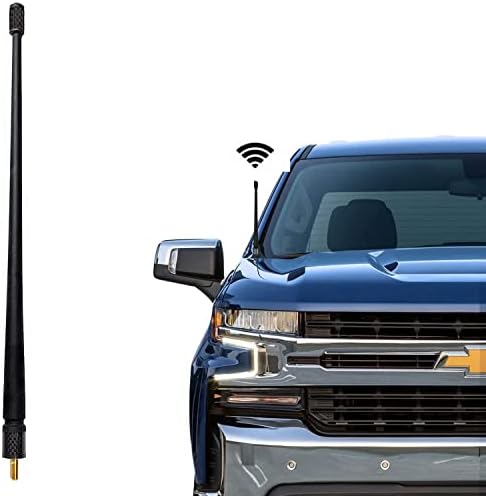 7 Pulgadas Coche AM FM Radio Señal Antena Mástil Reemplazo Negro