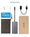 USB C Hub,Type C Hub,EUASOO 10 in 1 USB C Adapter with 1000M RJ45 Ethernet, 4K HDMI, USB 3.0 Ports, PD 3.0 Charging Port, Card Reader, Audio Mic Por for MacBook Pro,Chromebook,Other Type C Laptops