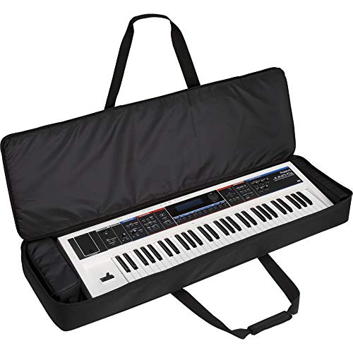 Kabalo Sac de transport rembourré noir pour clavier électrique avec 61 touches de protection