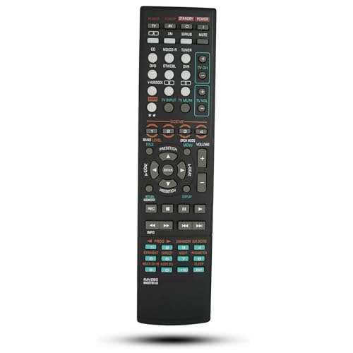 Télécommande de rechange RAV280 WN057800 compatible récepteur AV Yamaha RX-V863