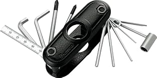 A handy must have for any guitarist! Every tool you need to keep your instrument in perfect playing condition Combines 11 tools in one small handy chassis Includes 6 Hex wrenches: 1.5mm, 2mm, 2.5mm, 3mm, 4mm, 5mm + 7mm Tube spanner 3 types of screw d...