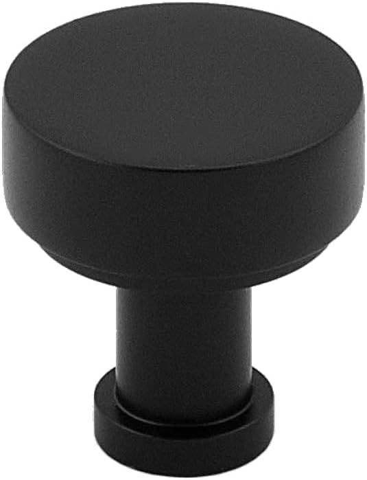 Moderne, 3/4 Knob, Matte Black