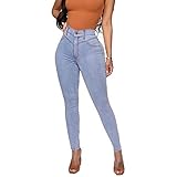 >> OCASIÓN: Casual, cumpleaaos, citas, fiesta, para el trabajo, en casa de vacaciones y más. Moda y pantalones de mezclilla casuales, perfectos para usar en el hogar o descansar o actividades al aire libre.