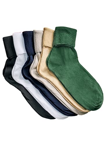 buster brown 100% Cotton Socks - Pack of 6 Pairs
