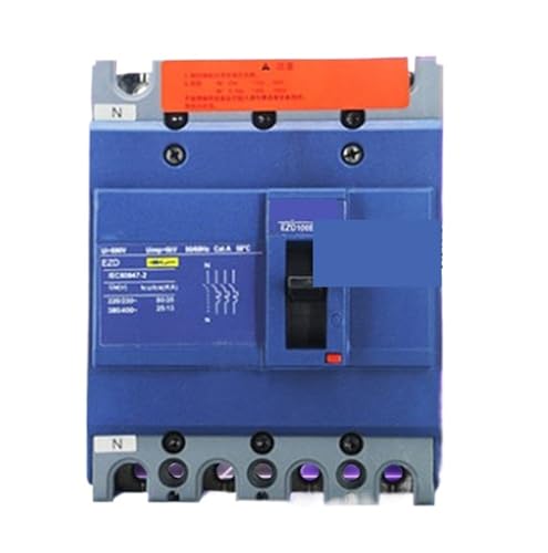 Disyuntor EZD100E 80A 4P 3T para evitar sobrecargas en redes comerciales