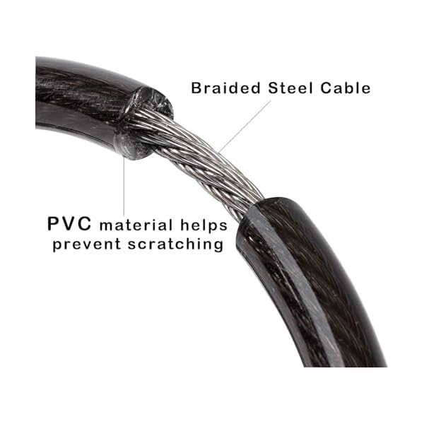 Vega Multipurpose Cable Lock Black - Image 4