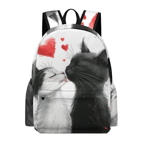 Sac à dos chat grand format pour ordi portable et collège