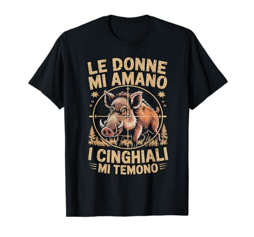 Abbigliamento Caccia al Cinghiale simpatica e divertente