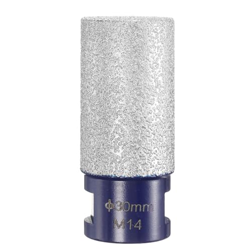 Fraise diamant 30 mm pour lisser et calibrer sans éclat les trous de marbre