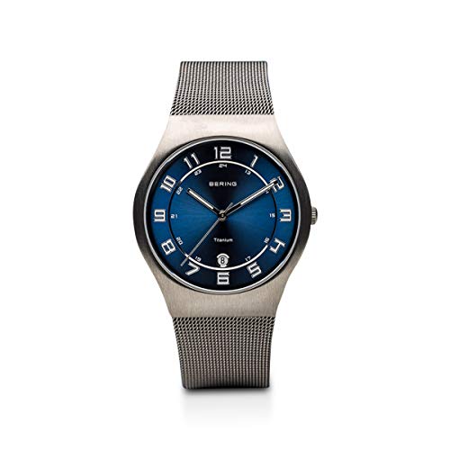 BERING Herren Uhr Quarz Movement - Classic Collection mit Edelstahl und Saphirglas 11937-078 Armbandsuhren - 5 ATM