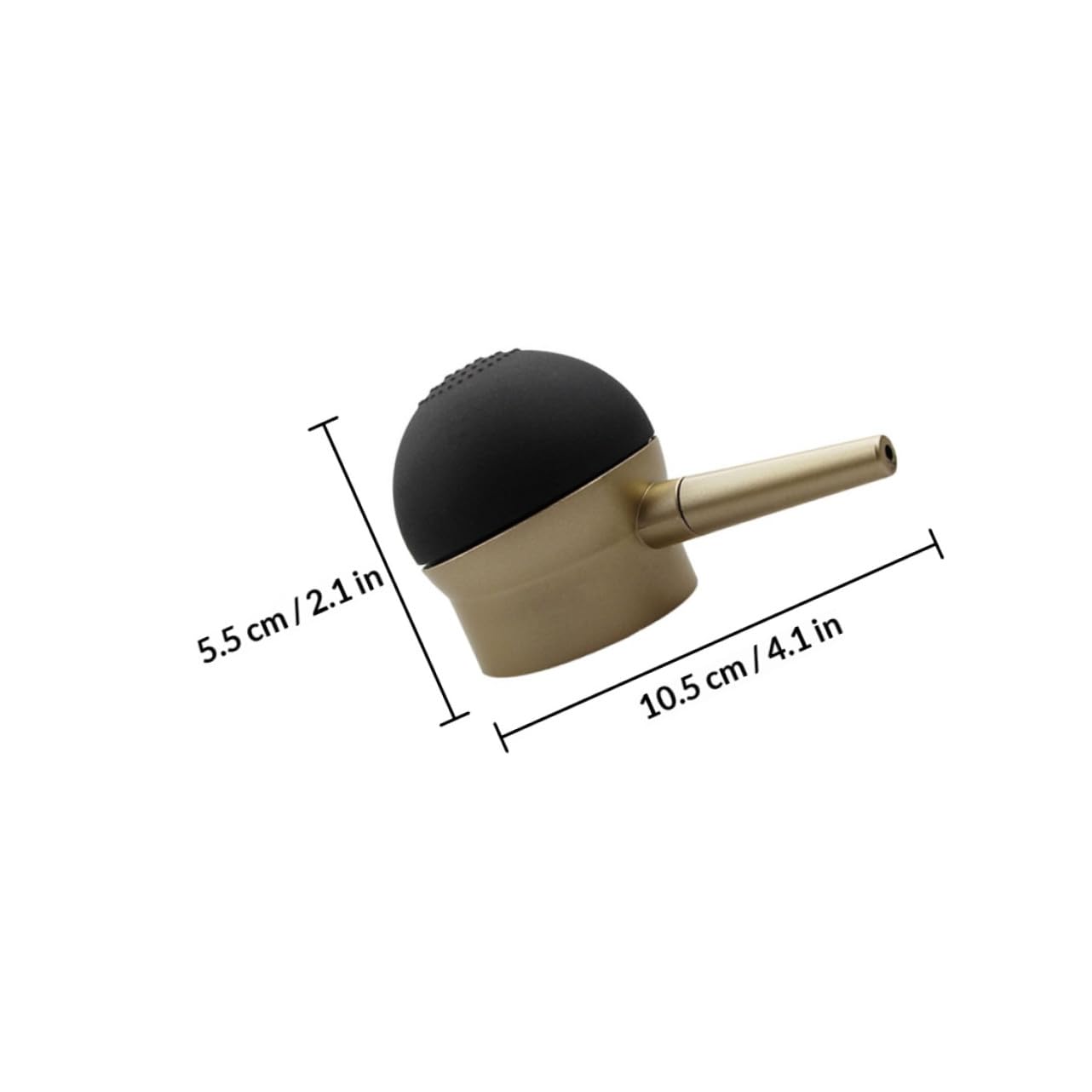 SOLUSTRE Hair Fiber Spray Applicator Nozzle for Even Dispersion Easy Use Pump for Hair Building Fibers for Thinning Areas Barber Supplies Professional Results