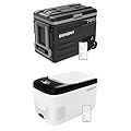 EUHOMY 12 Volt Car Refrigerators Bundle - 59 Quart & 23 Quart Portable Electric Coolers for Camping, Travel