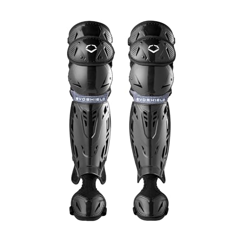 EvoShield SRZ-1™ Baseball Catcher’s Gear Kit- Black, Adult