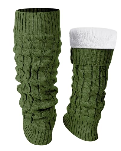 Image of Shihanee Fleece Leg Warmers Women