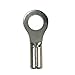 Panduit P14-10RHT6-C Ring Terminal, High Temperature, Non-Insulated, 16 - 14 AWG, #10 Stud Size (100-Pack)