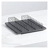 Design facile da usare: le fessure profonde migliorano la stabilità delle piastrelle e impediscono lo scivolamento, mentre i cuscinetti antiscivolo sulla base impediscono lo spostamento e garantiscono stabilità durante l'uso.