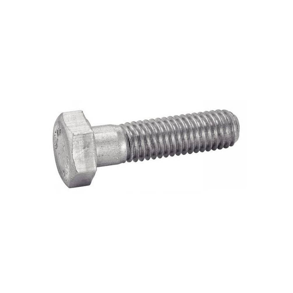 D-Work, 25 tornillos para metales, cabeza hexagonal, rosca parcial 12 x 160 mm, DIN 931, acero inoxidable, A4
