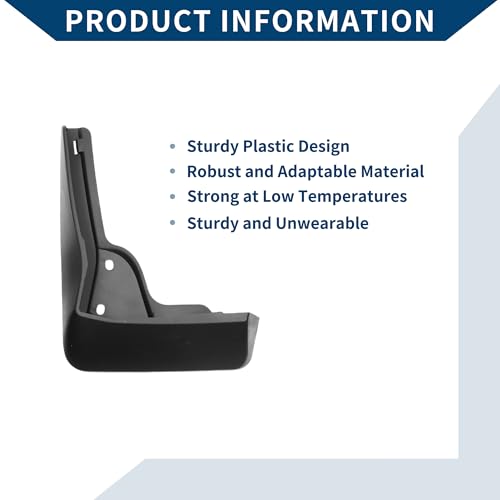Image of Mud Flaps Splash Guards W /Mount Accessories for Hyundai Sonata 1.5T 2024 Front and Rear Mud Guards 1 Set