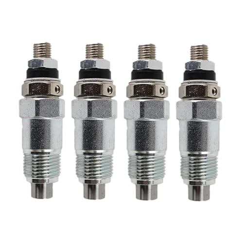 Jeimgrso 4 Pcs Fuel Injector 093500-1800 23600-56011 093500-1810 23600-48011 Compatible with Toyota 2B/B 2J/2H Engine