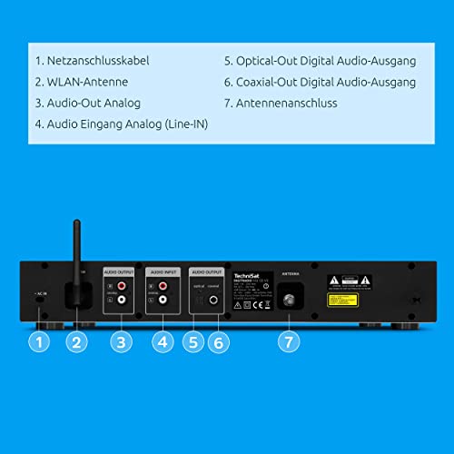 Hifi Tuner TechniSat DigitRadio 143 CD V3 Digital
