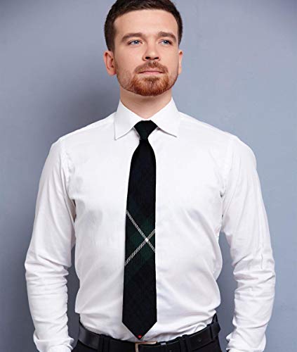 Cravate Lamont Tartan en laine légère d'Écosse chic - 2