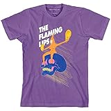  Rock Off The Flaming Lips Skull Rider Ufficiale Uomo Maglietta Unisex (X-Large)