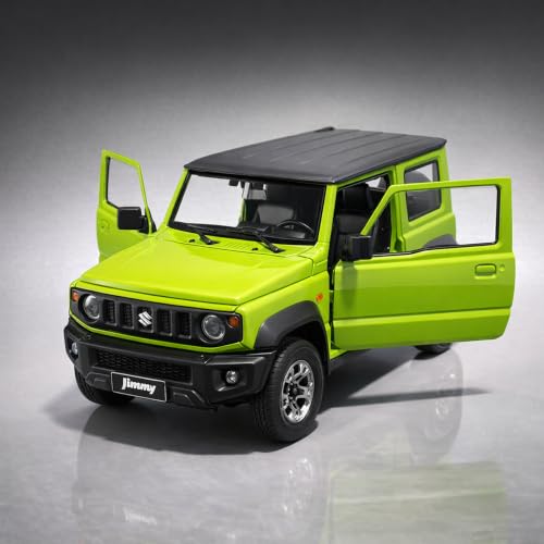 Image of Wizplex MSZ Suzuki Jimny 1:43 Scale Officially Licensed Die Cast Metal Car - Pull Back Off-Road SUV with Openable Doors, Collectible Showpiece for Kids & Car Enthusiasts