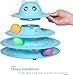 UPSKY Cat Toy Roller 3-Level Turntable Cat Toys Balls with Six Colorful Balls Interactive Kitten Fun Mental Physical Exercise Puzzle Kitten Toys.