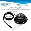 HQRP 1-Button Guitar Amp Footswitch Replacement for Fender 099-4049-000 fits FM, Mustang, Blues Junior amps